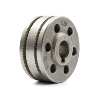 WIA WF031 MIG roller Knurled 37mm x 10mm x 18mm - Suits 1.2mm / 1.6mm Wire