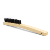 Mild Steel Wire Brush - Wooden Handle 4 Row - 3 Each