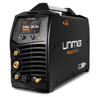 Unimig RAZOR 200 Amp Synergic Pulse MIG/TIG/STICK WELDER