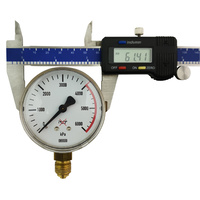 Harris 825 Nitrogen 0-4000 kpa Gauge