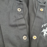 UNIMIG Rogue Proban Black Welding Jacket - Size XL - Kevlar Stitched