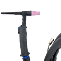 Large View 4m Unimig T2 Tig Torch with Flex Head