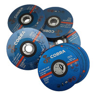 COBRA 5" x 1mm Cutting Disc - 250 Pack - INOX Steel Cut-Off Wheel 125mm