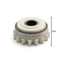 Kemppi Style Lower and Upper Drive Roller 0.8/0.9mm V Groove White - 1 Pair