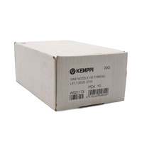 Kemppi Gas Nozzle Heavy-Duty Thread, L57 / OD25 / D15 - 10 Each