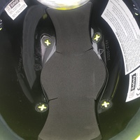 Dodge Bump Cap - 70mm short Peak - Neon yellow w/ silver strip