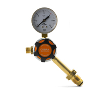 COBRA LPG Regulator Flow Meter - Heating / Welding 0 - 400 KPA