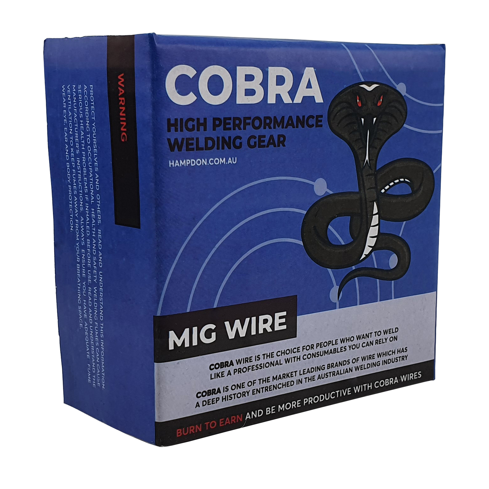 COBRA Aluminium MIG Welding Wire ER5356 0.8mm x 0.5kg Spool