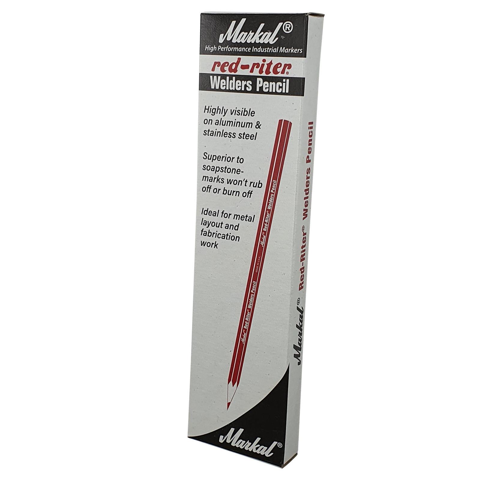 LM Fasteners Pty. Ltd. - Just Arrived! MARKAL High Performance Industrial  Markers RED-RITER & SILVER-STREAK Welder Pencils Ideal for metal layout and  fabrication work. Won't Rub off or burn off. Highly visible