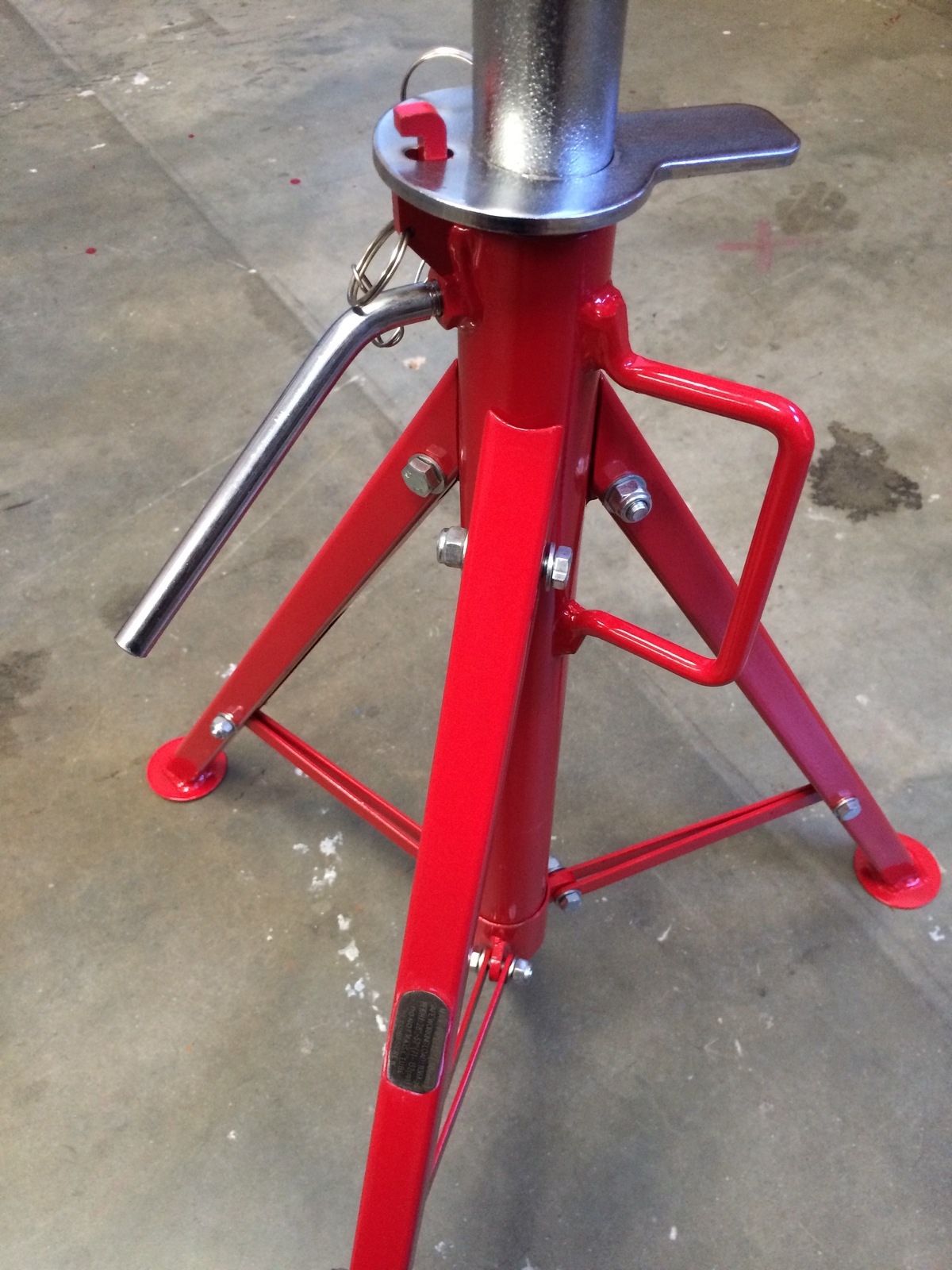 Welding Pipe Stand Folding Sumner style SWL 1200kg Hampdon Lefon