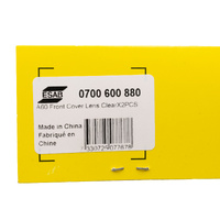 ESAB Sentinel A50/A60 0700600880 Front Cover Lens Clear - 5 Pack (10 Pieces)