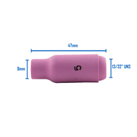 TIG Ceramic Cup / Nozzle #5 - 10 Each - WP-17 / 18 / 26