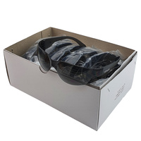 1 Pair Smoke Lens Industrial Safety Glasses - Texas