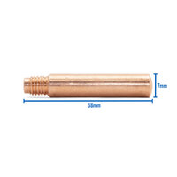 TWECO #2 & #4 Style 14H564 2.0mm MIG Contact Tips - 10 Each