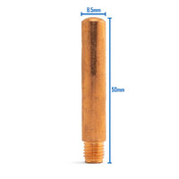 TWECO #5 Style 15H332 2.4mm MIG Contact Tips - 25 Each