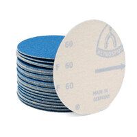 Klingspor 125mm Velcro Backing Sanding Disc Pad PS 21 FK 5" 60 Grit - No Dust Holes - 50 Each