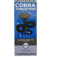 2.4mm 2% Ceriated TIG Tungsten Electrodes 10 Each - Grey Tip