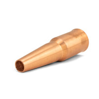TWECO #4 Style MIG Gas Nozzle / Shroud 9mm Pipeline - 5 Each