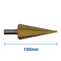 Bordo 4 - 30mm HSS Spiral Flute TiN Coated Step Drill