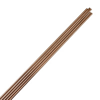 1 Stick - 2.4mm 5% Silver Solder Brazing Rods - 750mm Long
