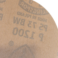 Klingspor PS 73 BWK 1200 Grit Abrasive disc 6" 150mm - 100 Each Part # 306625