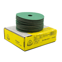 Box of 100mm Ceramic Resin Fibre Sanding Disc Pad 4"- 25 Pack - 120 Grit Pad