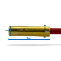 MIG Liner Steel - Boc / Kemppi - 0.9mm to 1.2mm - 4.9 Meter - Red