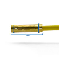 Kemppi MIG Liner Steel Yellow 4.5m - 1.4mm-1.6mm - 1 Each