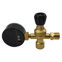 Disposable Gas Bottle Regulator - Argon / CO2 - 10mm