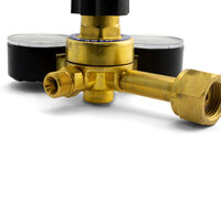 Harris 601 Dual CO2 Regulators with 6mm Barb - 2 Each