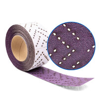 3M 34440 Hookit Purple Clean Sanding Sheet Roll 40+ Grit Cubitron II 70mm x 8m