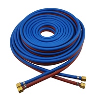 15m Harris Oxy / Acetylene 6mm Twin Hose with Fittings & Inspection Tag