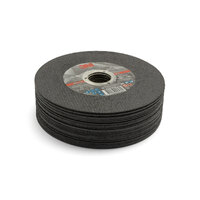 3M 125mm x 1mm x 22.23mm Silver 71251 Cutting Disc Wheel (100 pack) Bucket with Solus 1000 Series Safety Eyewear