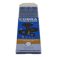 Lanthanated 1.5% 1.6mm & 2.4mm TIG Tungsten Electrodes - Gold Tip