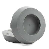 Grey Silicone Purge Plugs (6" Tube) - TIG Aesthetics by Ticon - Pack of 2