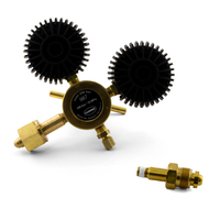 Harris 987 Nitrogen Regulator Side Inlet 0 - 10000kpa Made in Europe