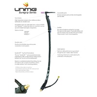UNIMIG SR-9 Scratch start / Lift start TIG Torch 4m Dinse 10-25 WP9