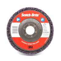 3M 5" 125mm x 22mm XT-DC Clean & Strip Disc -  10 Each