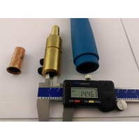 2 x Male Welding Cable Plug Welder Generator Connector 500 Amp
