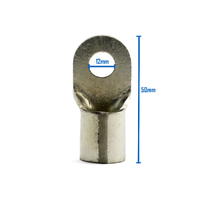 10 x 95mm2 Crimp Welding Cable Lug - 12mm Hole