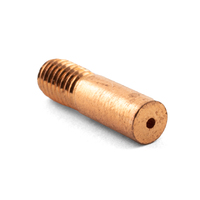Binzel Style MIG Contact Tips - 0.8mm - 5 pack - M5 x 5mm x 0.8mm - MIGMATE
