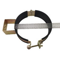 10x Gas Bottle Holders | Restraint (Size 184mm - 203mm) - Steel - Suits Bunnings 0013065 and 0013067
