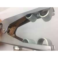 5x 300A Amp Welding Alligator Earth Clamp - LONG Copper Braid 