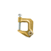 600 Amp Earth Clamp Brass G Type Cigweld 500a Style 646351 - 5 Each