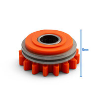 Kemppi 1.6mm Knurled Flux Cored Lower and Upper Drive Roller Kit - 1 Set