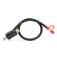 8m TIG Torch to Suit Foot Pedal TIG Welding - Super Lightweight 130 Amp Torch
