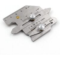 HJC40 Welding Gauge -  Welding Inspection gauge  Measures Fillet , Bevel Angle, gap size and undercut