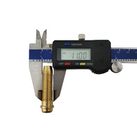 1 x 10mm Hose Connector, LH (FUEL), reusable - LP242 ACETYLENE / LPG