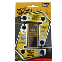 6 x Strong Hand Corner Magnet 60° & 90° - 83 x 95mm x 16mm
