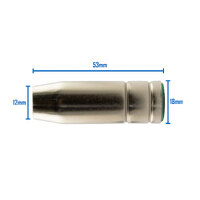 40 x MIG Nozzle / Shroud MB15 Conical - Binzel Style